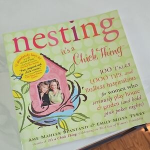 Nesting: It's a Chick Thing Book - Green Cover